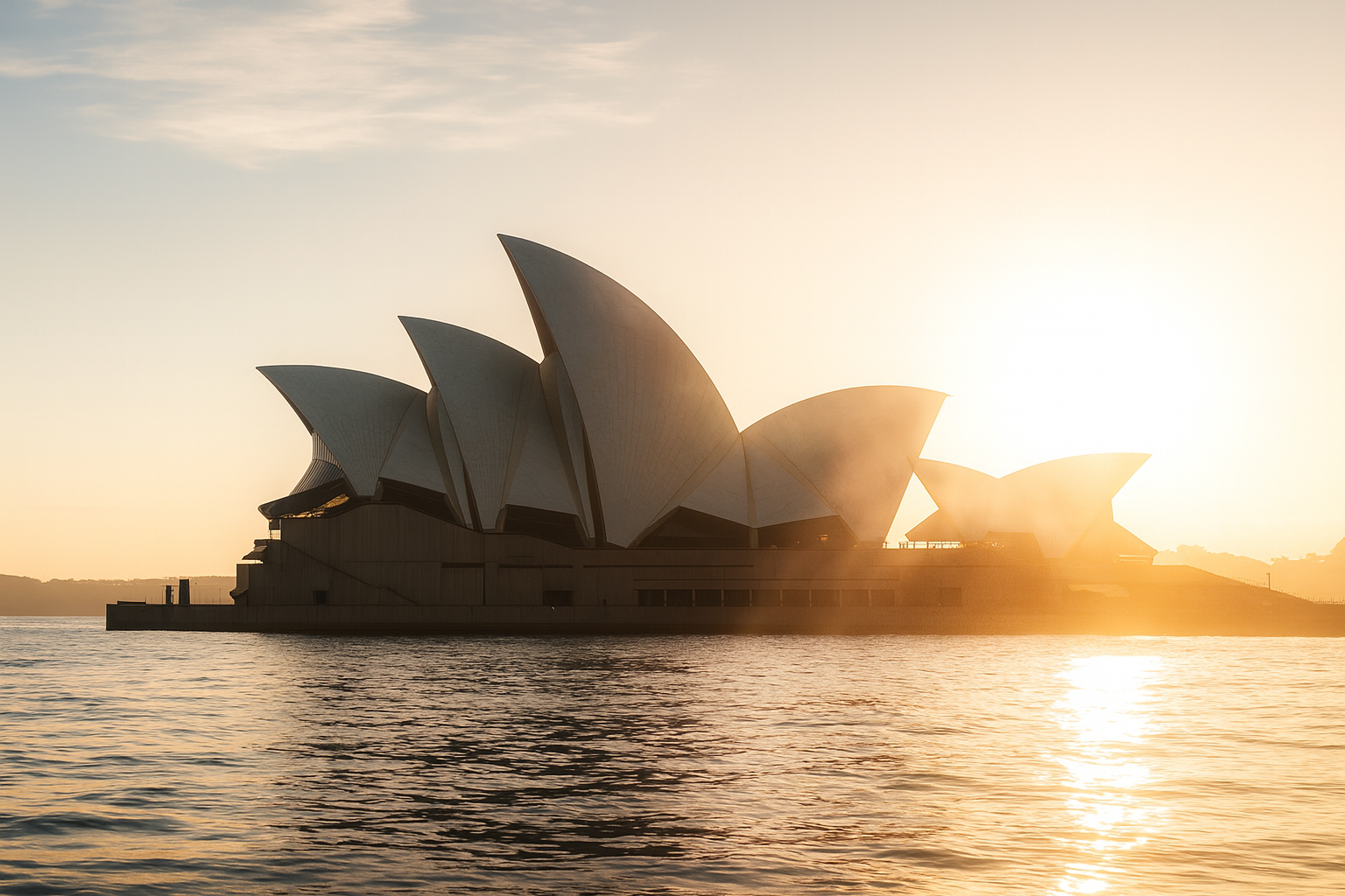 Sydney Opera House Soft Light